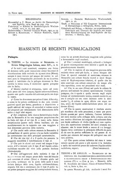 Pathologica rivista quindicinale