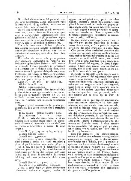 Pathologica rivista quindicinale