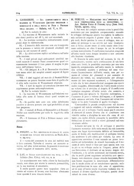 Pathologica rivista quindicinale