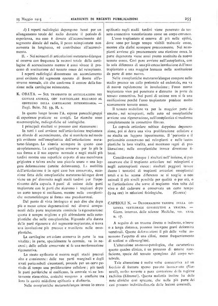 Pathologica rivista quindicinale