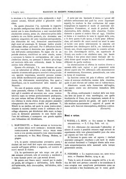 Pathologica rivista quindicinale