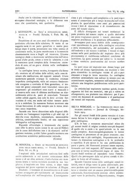 Pathologica rivista quindicinale