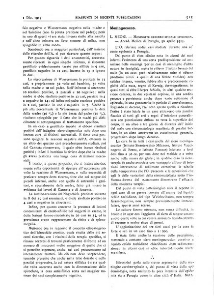 Pathologica rivista quindicinale