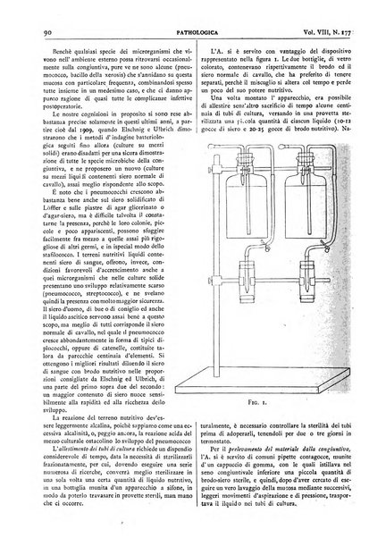 Pathologica rivista quindicinale