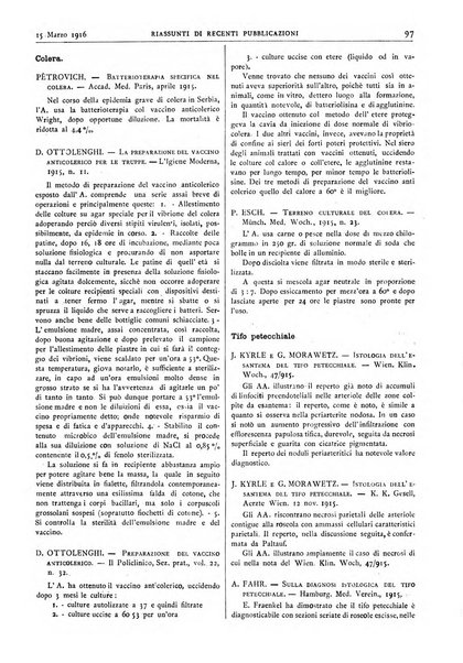 Pathologica rivista quindicinale