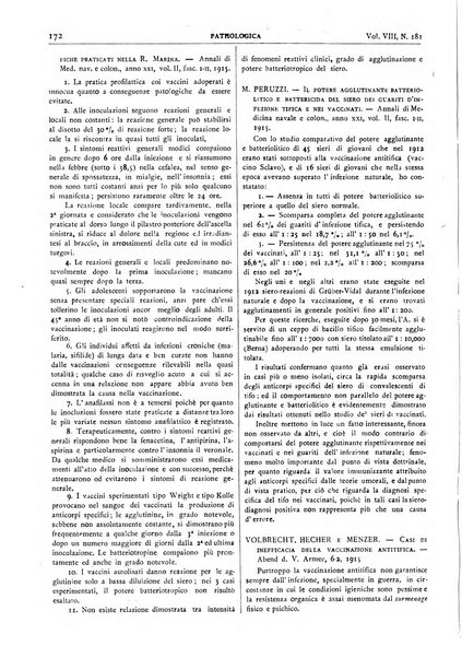 Pathologica rivista quindicinale