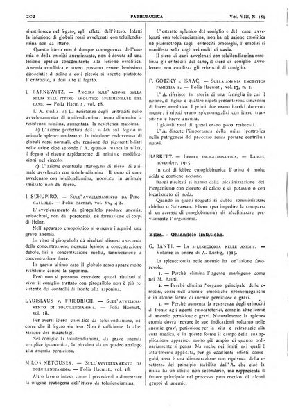 Pathologica rivista quindicinale