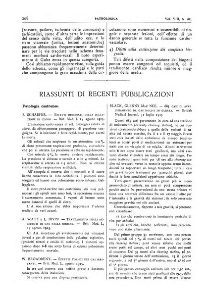 Pathologica rivista quindicinale