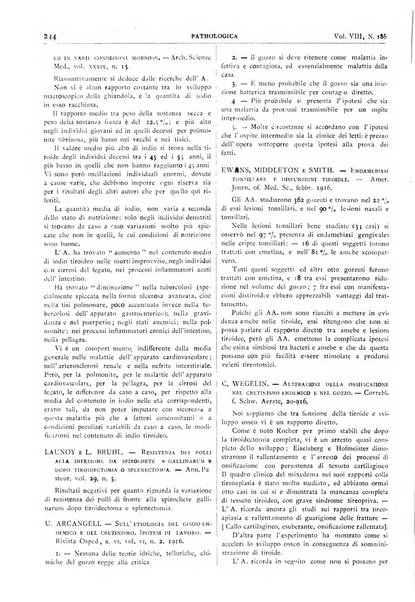 Pathologica rivista quindicinale