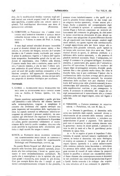 Pathologica rivista quindicinale