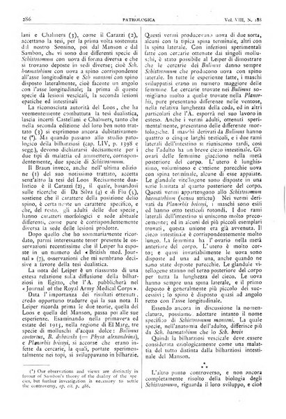 Pathologica rivista quindicinale