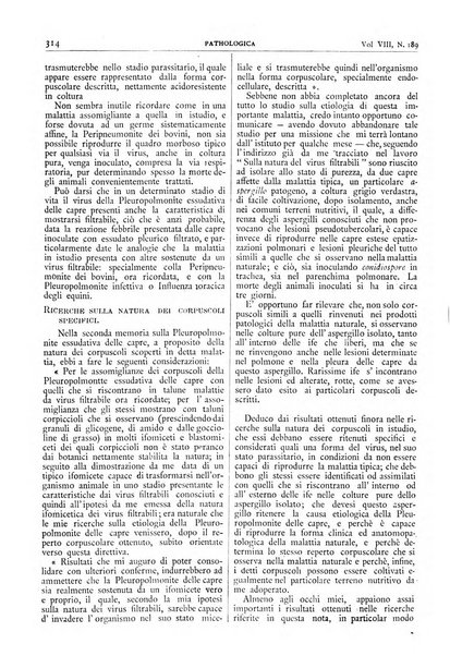 Pathologica rivista quindicinale