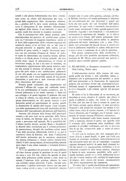 Pathologica rivista quindicinale