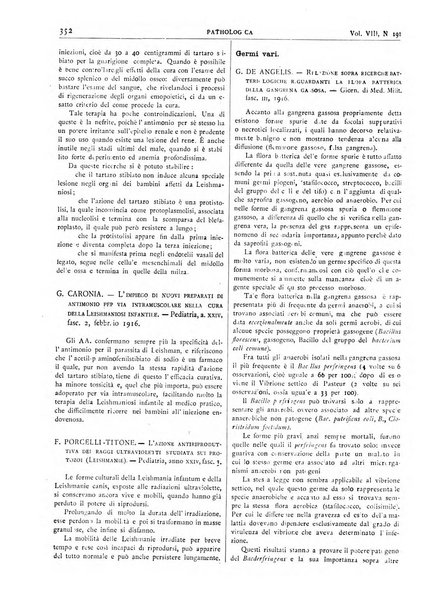 Pathologica rivista quindicinale