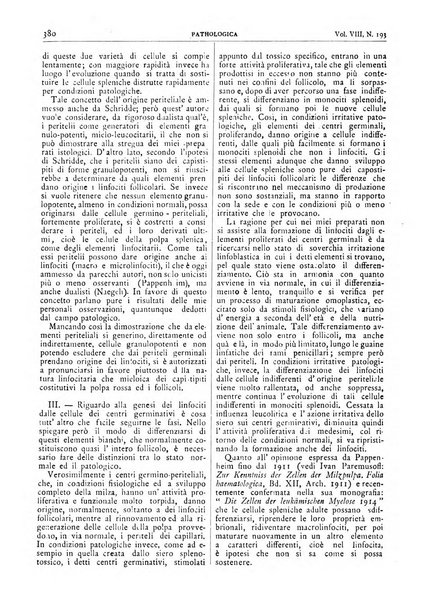 Pathologica rivista quindicinale