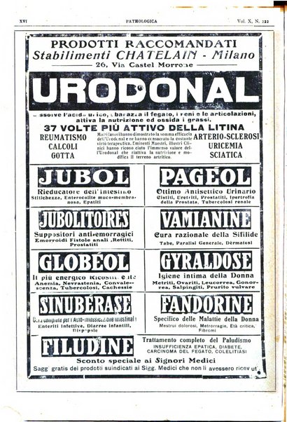 Pathologica rivista quindicinale