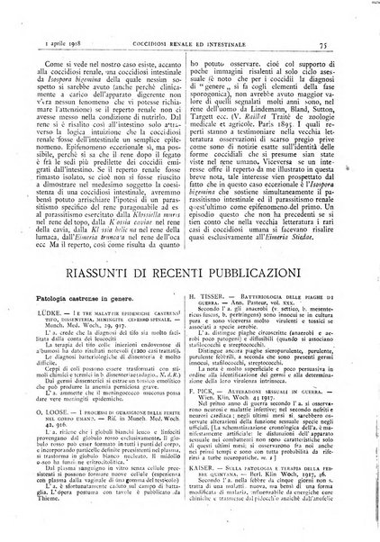 Pathologica rivista quindicinale