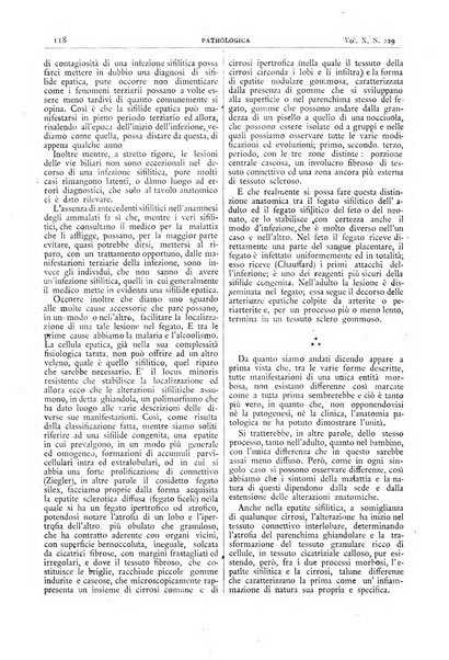 Pathologica rivista quindicinale