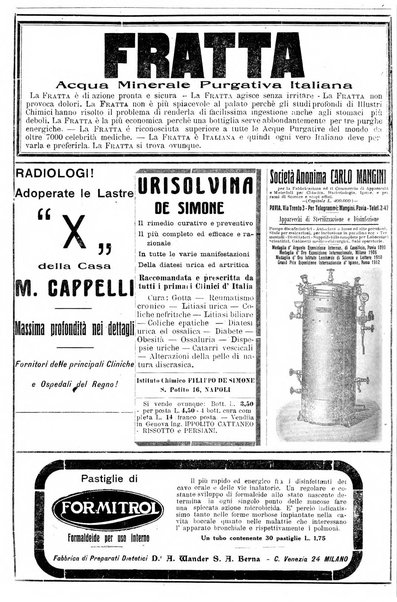 Pathologica rivista quindicinale