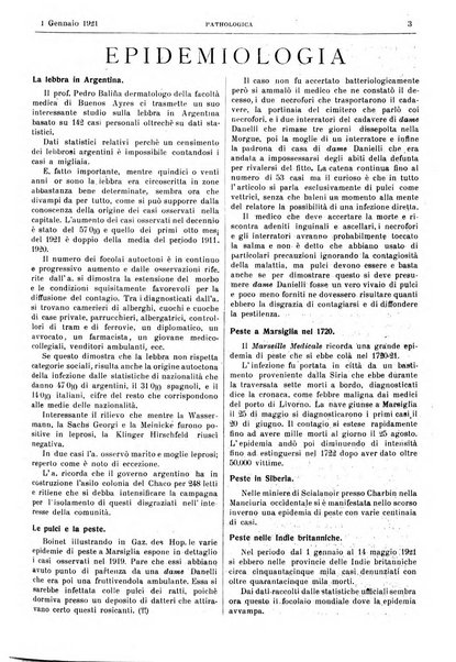 Pathologica rivista quindicinale