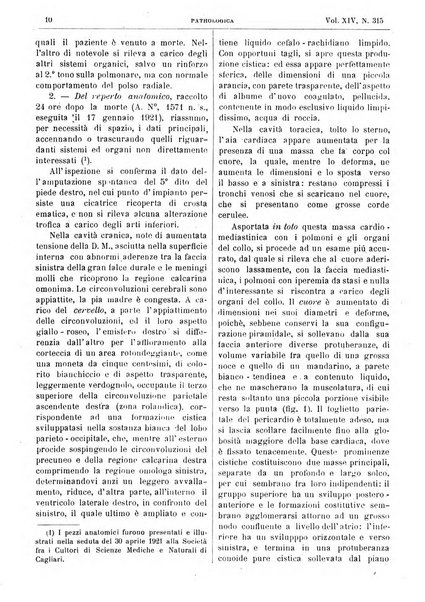 Pathologica rivista quindicinale