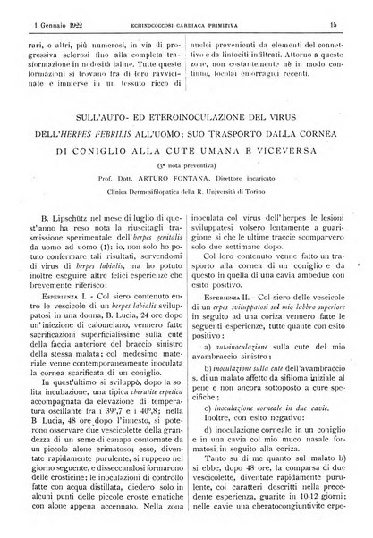 Pathologica rivista quindicinale