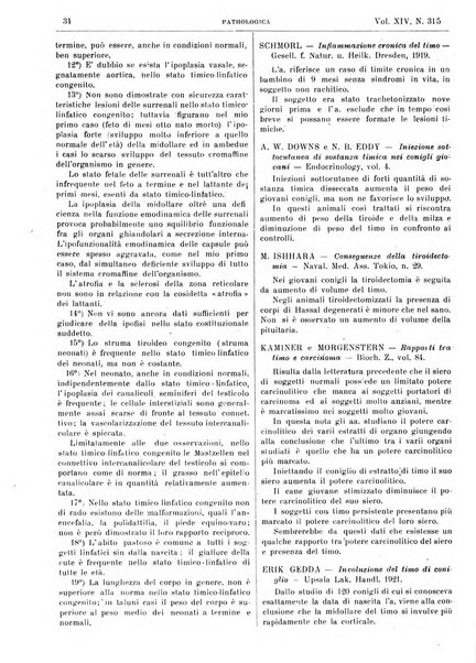 Pathologica rivista quindicinale