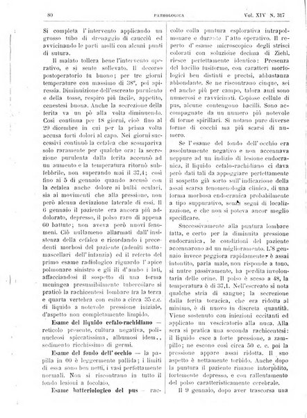 Pathologica rivista quindicinale