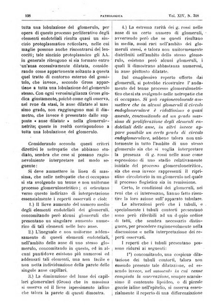 Pathologica rivista quindicinale