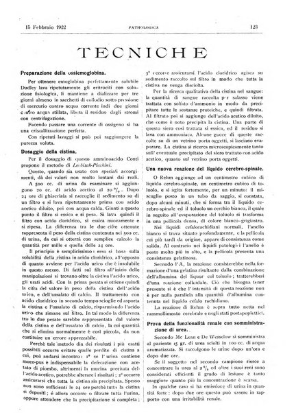 Pathologica rivista quindicinale