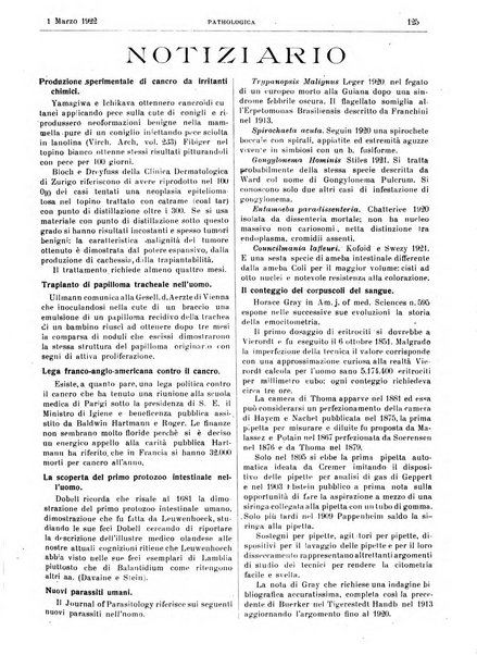 Pathologica rivista quindicinale