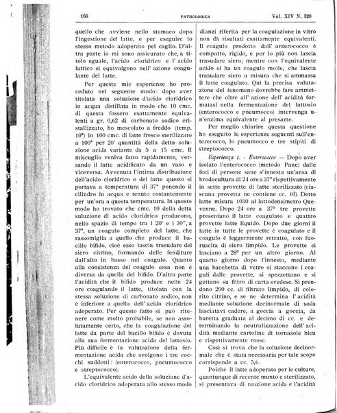 Pathologica rivista quindicinale