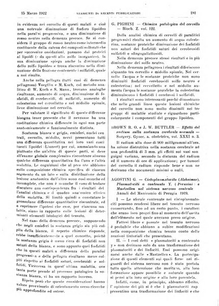 Pathologica rivista quindicinale