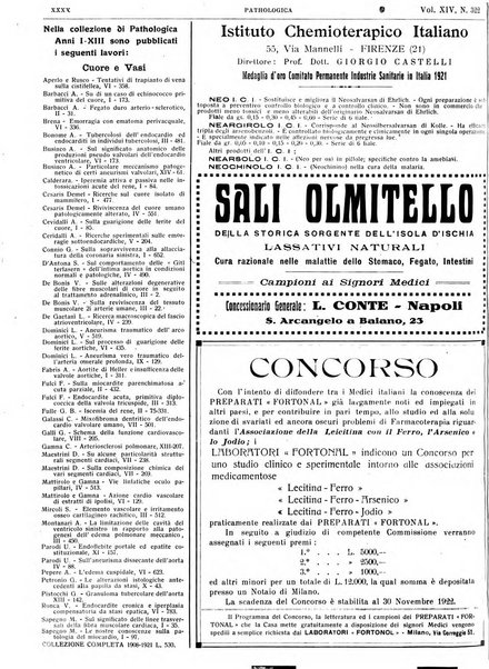 Pathologica rivista quindicinale