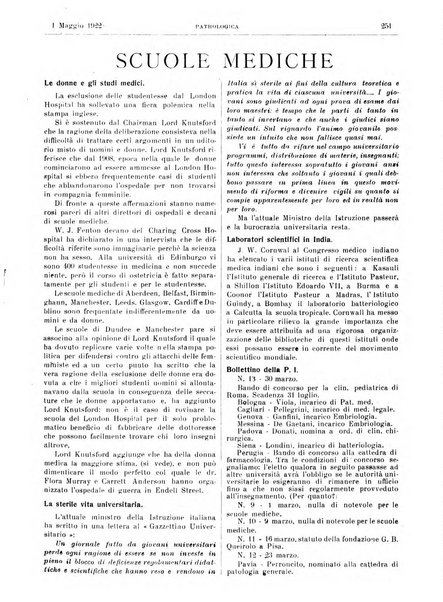 Pathologica rivista quindicinale