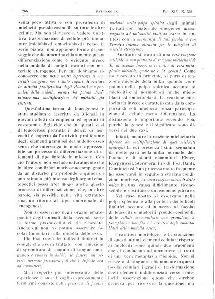 Pathologica rivista quindicinale