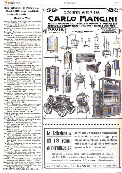 Pathologica rivista quindicinale