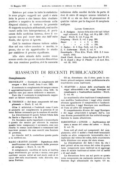 Pathologica rivista quindicinale