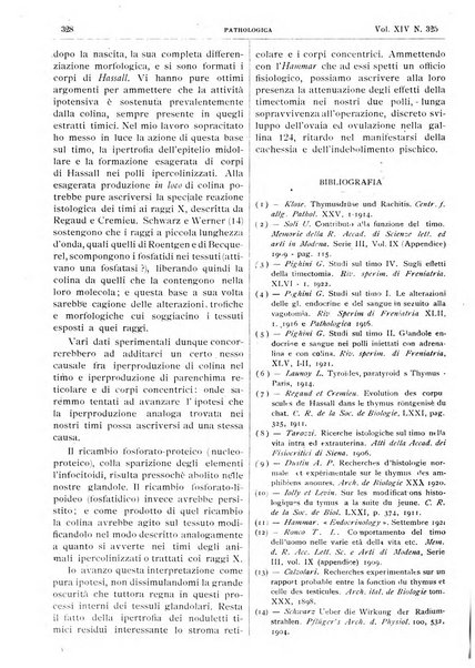 Pathologica rivista quindicinale