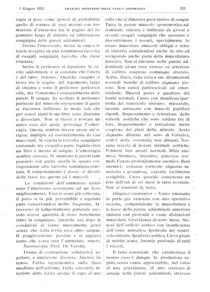 Pathologica rivista quindicinale