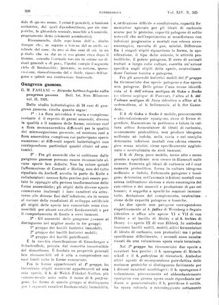 Pathologica rivista quindicinale