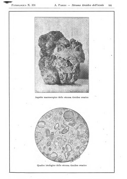 Pathologica rivista quindicinale