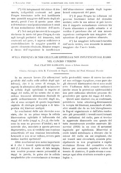 Pathologica rivista quindicinale