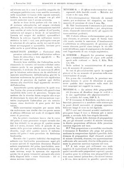 Pathologica rivista quindicinale