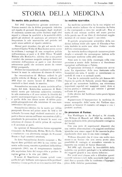 Pathologica rivista quindicinale