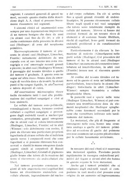 Pathologica rivista quindicinale