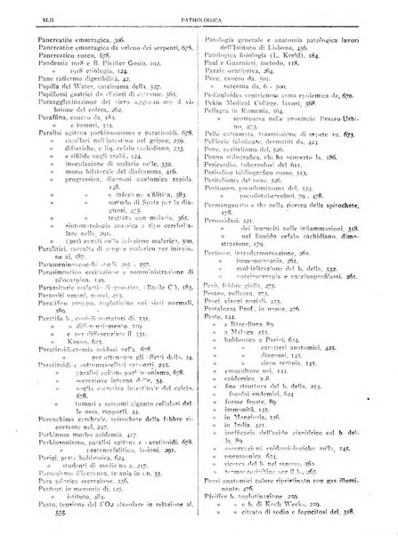 Pathologica rivista quindicinale