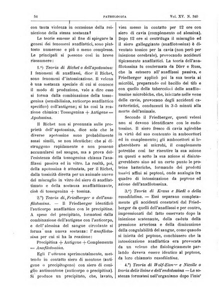 Pathologica rivista quindicinale