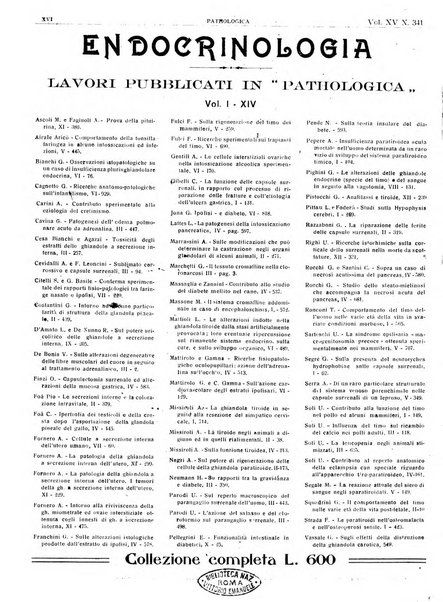 Pathologica rivista quindicinale