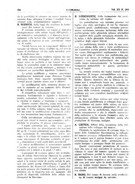 Pathologica rivista quindicinale